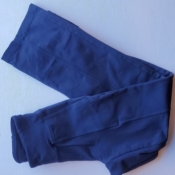 Athleta Navy Metro Crop Kick Flare Pant XXS - Picture 9 of 9